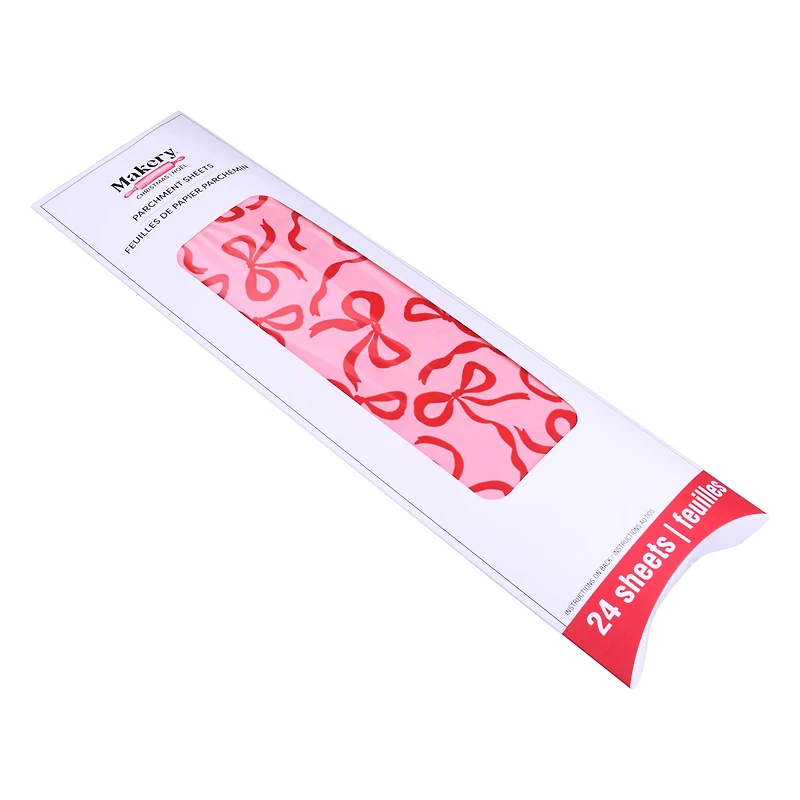 12" x 12" Bow Parchment Sheets, 24ct. by Makery®