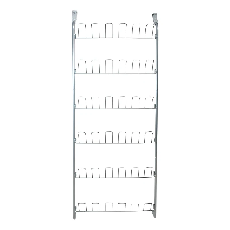 Organize It All 18 Pair Over the Door Shoe Rack