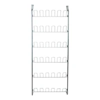 Organize It All 18 Pair Over the Door Shoe Rack