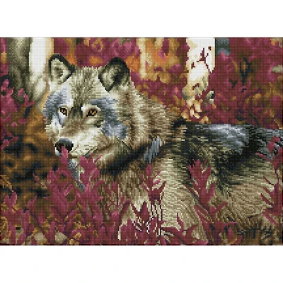 Diamond Dotz® Advanced Autumn Wolf Diamond Painting Kit