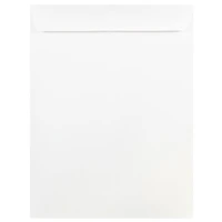 JAM Paper 9" x 12" White Open End Catalog Commercial Envelopes