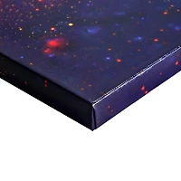 American Art Décor™ 48" NASA Milky Way Galaxy Glossy Lacquer Canvas Art Print Panel