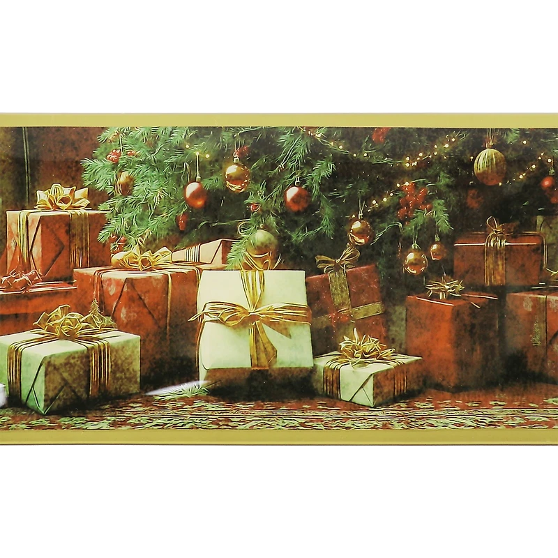 10.25" Presents Glass Plate Tabletop Décor by Ashland®