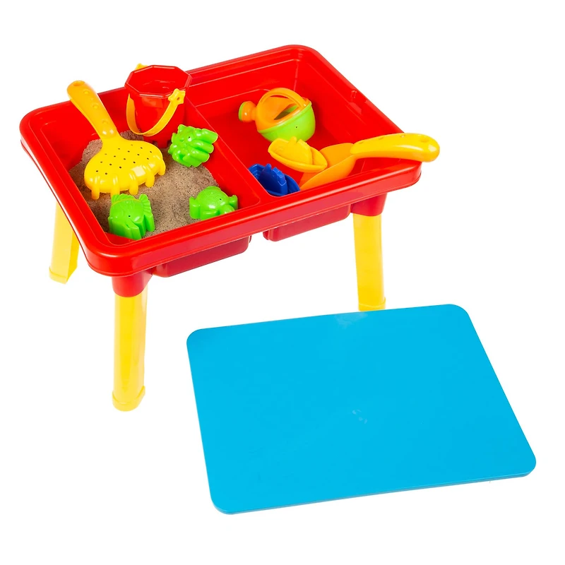 Toy Time Sensory Table with Lid & Toys