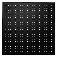 22" Black Metal Pegboard by Simply Tidy®