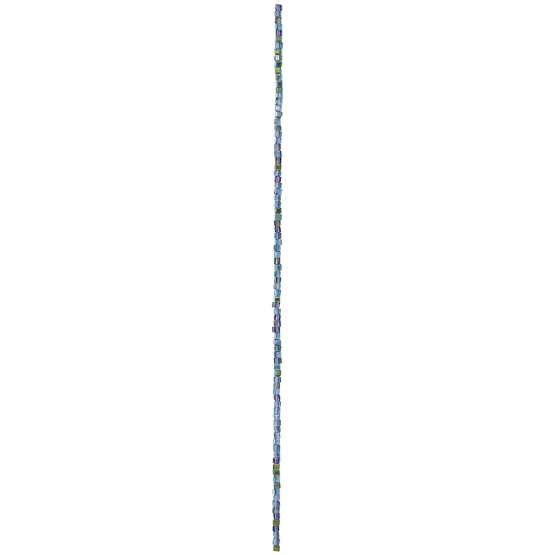 Amethyst Glass Cube Beads, 2mm by Bead Landing™