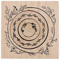Nesting Circle Wreath Wood Stamp Set by Recollections™