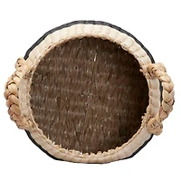 Household Essentials Cattail & Paper Terra Basket