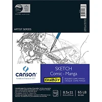 Canson® Fanboy™ Comic-Manga Sketch Pad, 8.5" x 11"