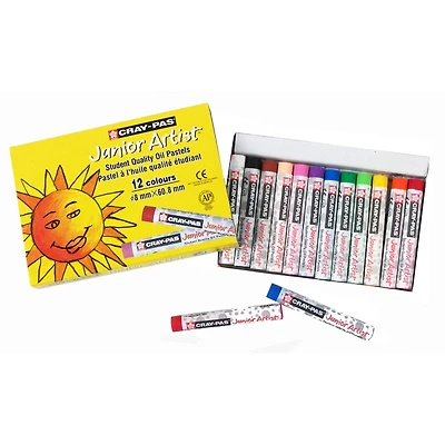 12 Packs: 12 ct. (144 total) Cray-Pas® Junior Artist™ Oil Pastels