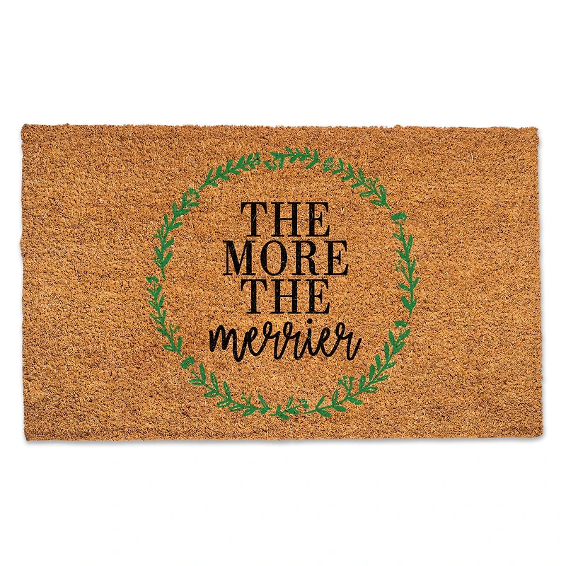 More The Merrier 30" x 18" Door Mat