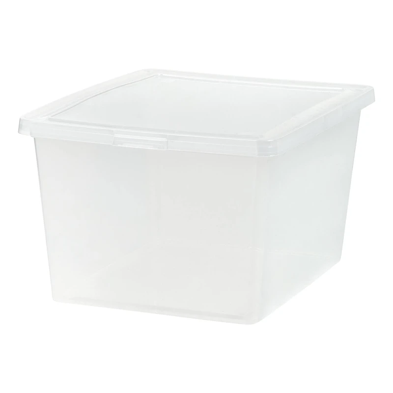 IRIS® 24.5qt. Snap Top Plastic Storage Boxes, 6ct.