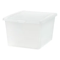 IRIS® 24.5qt. Snap Top Plastic Storage Boxes, 6ct.