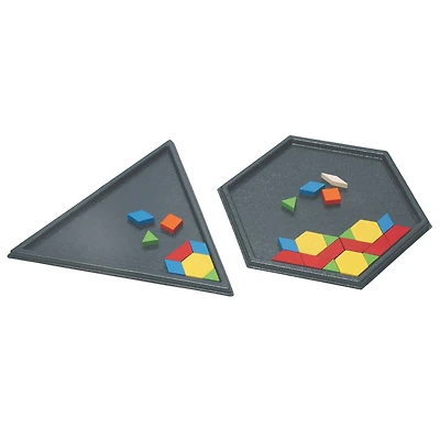 Learning Advantage™ Pattern Block Tray Set