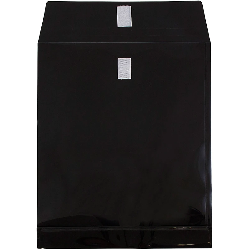 JAM Paper VELCRO® Closure 9.75" x 11.75" Expandable Open End Envelopes