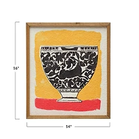 Hello Honey® Framed Painted Bowl Wall Art