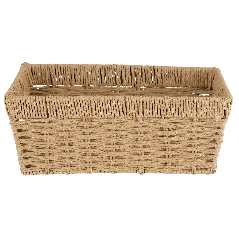 Simplify Small Dutch Weave Shelf Storage Basket