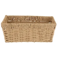 Simplify Small Dutch Weave Shelf Storage Basket