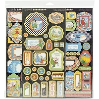 Graphic 45 Deluxe Collector's Edition Pack 12"X12"-Mother Goose