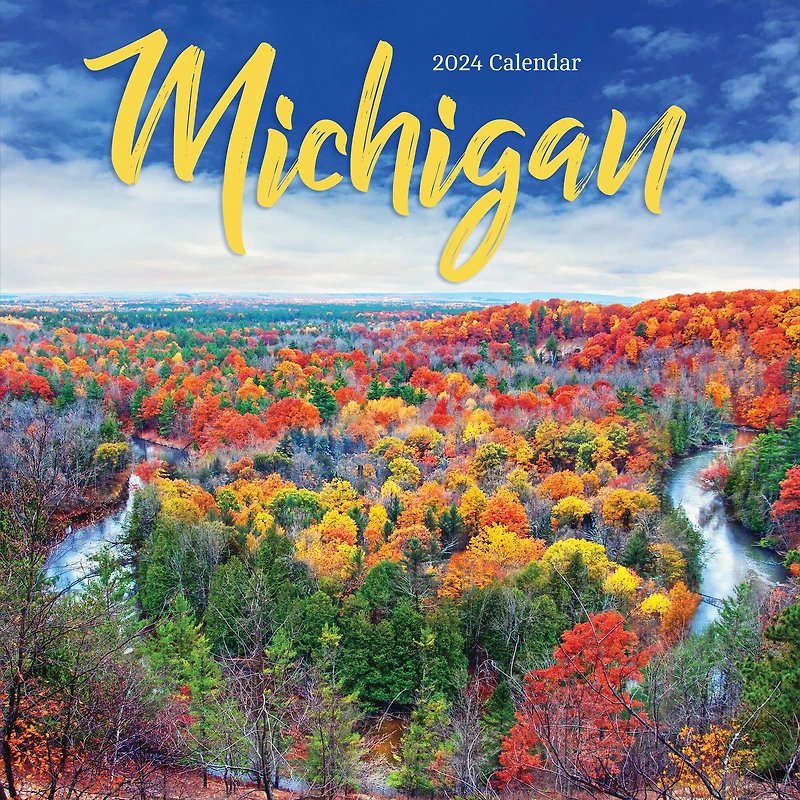 TF Publishing Michigan Wall Calendar