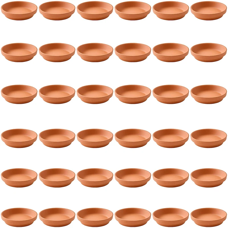 36 Pack: 4" Clay Saucer by Ashland®