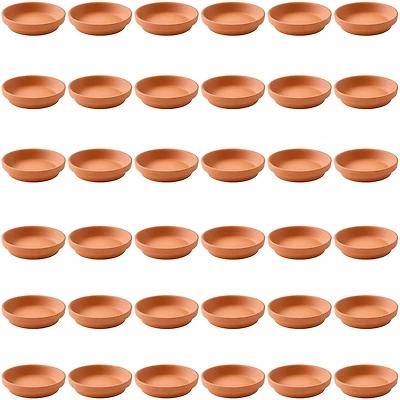 36 Pack: 4" Clay Saucer by Ashland®