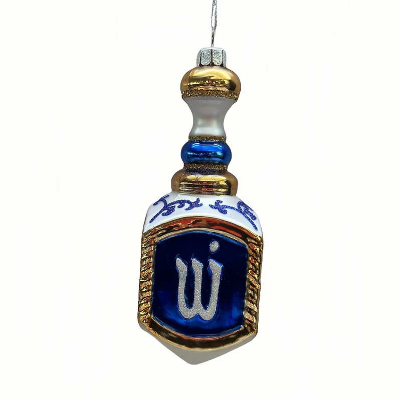 5.25" Dreidel Glass Ornament by Ashland®