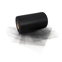 SINGER® Black Tulle Fabric Roll, 6" x 100yd.