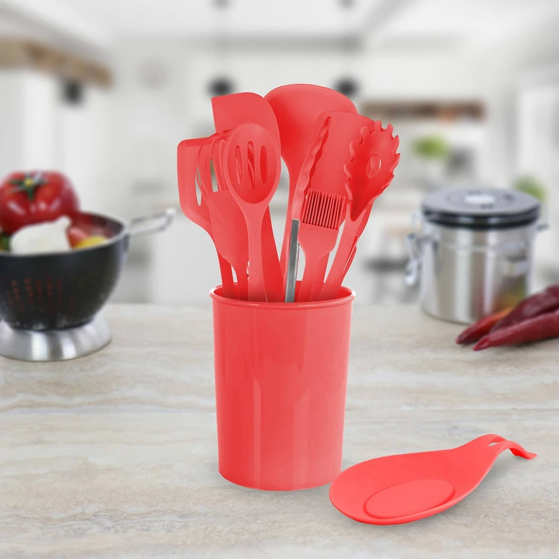 MegaChef Silicone Cooking Utensils Set