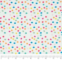 SINGER Rainbow Day Dot Cotton Fabric