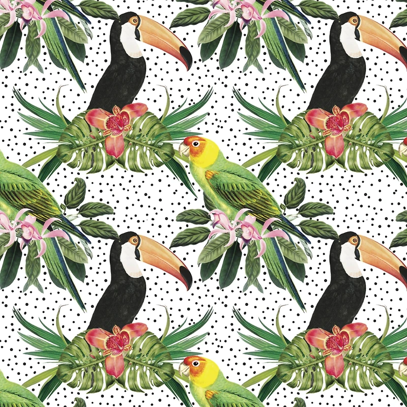 Tropical Cotton Fabric Bundle by Loops & Threads™