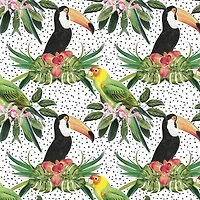 Tropical Cotton Fabric Bundle by Loops & Threads™