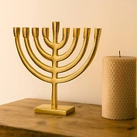 9" Gold Menorah by Ashland®
