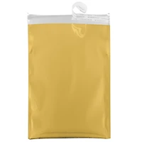 JAM Paper 12" x 18" Gold Foil Open End Envelopes with Self Adhesive Closure, 25ct.