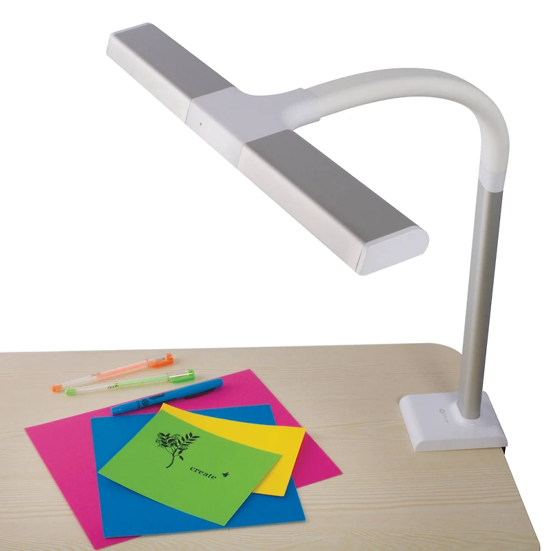 OttLite® Extra Wide Area LED Clamp Lamp