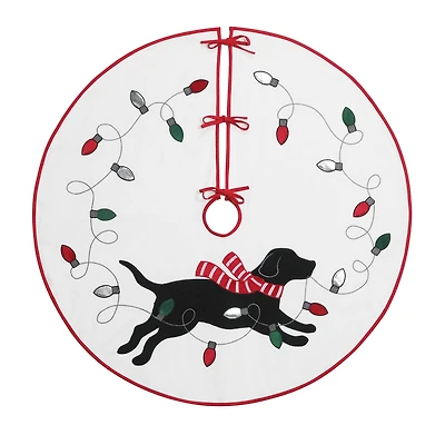 4ft. Dog with Bulbs Tree Skirt by Ashland®