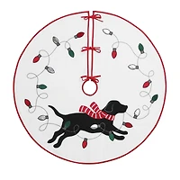 4ft. Dog with Bulbs Tree Skirt by Ashland®