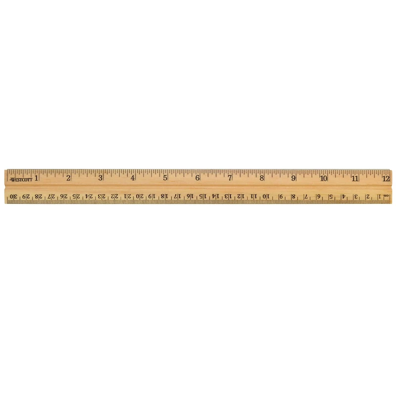 Westcott® School Wood Ruler, 36ct.