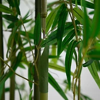 9ft. Potted Green Artificial Bamboo Tree