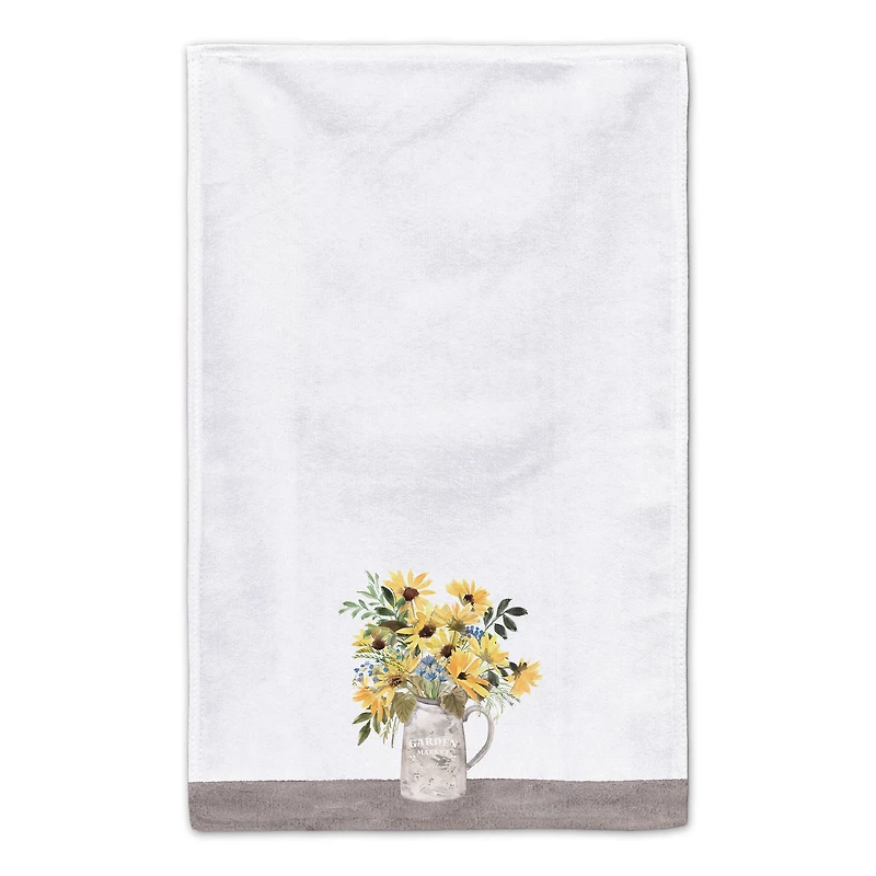 Pitcher of Sunflowers Market 16" x 25" Towel Set