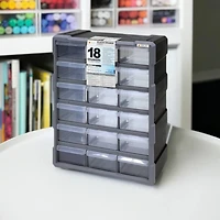 Quantum Storage Systems® Black & Gray -Drawer Cabinet