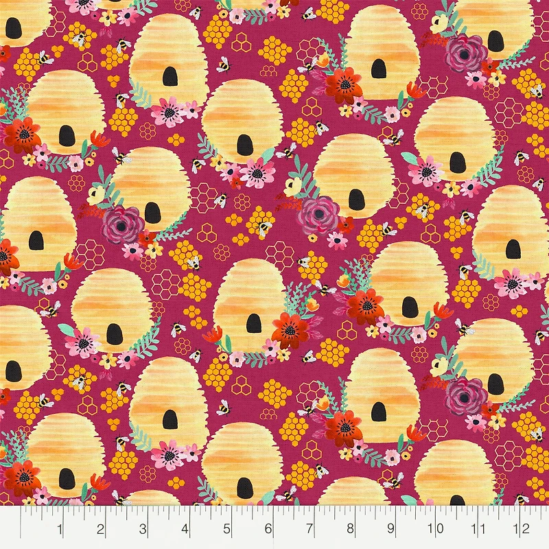 Bee Themed Fabric Bundles by Loops & Threads™