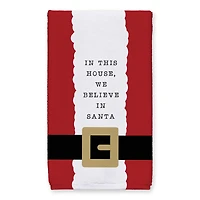 This Houbelieves Santa Hohoho Tea Towels - Set of 2