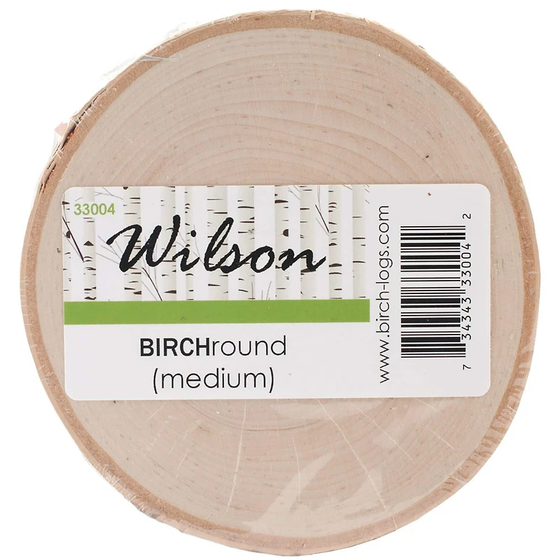 Wilson® Enterprises Birch Rounds