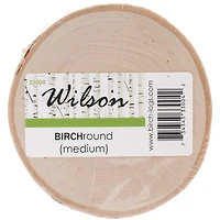 Wilson® Enterprises Birch Rounds