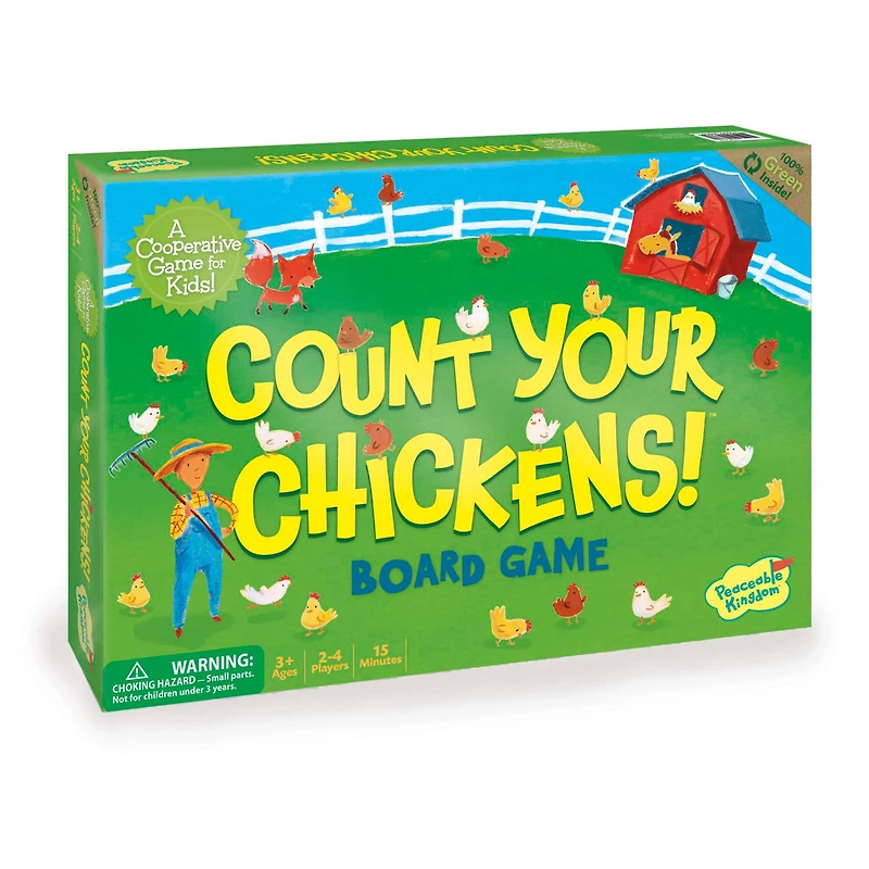 Peaceable Kingdom™ Count Your Chickens Cooperative Board Game