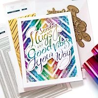 Pinkfresh Studio Essentials Blanket Stitch Rectangle Die Set