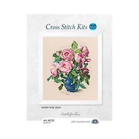 RTO Tender Rose Buds Cross Stitch Kit