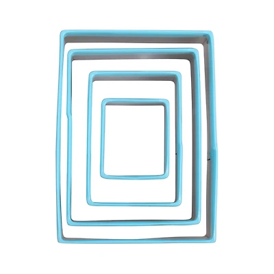 Rectangle Stainless Steel Nested Cookie Cutter Set by Celebrate It®