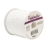 Beadsmith® Fablastic™ 3mm White Round Spandex Cord